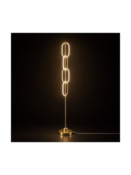 Iliadis LED Stehlampe Höhe 160x25cm Gold