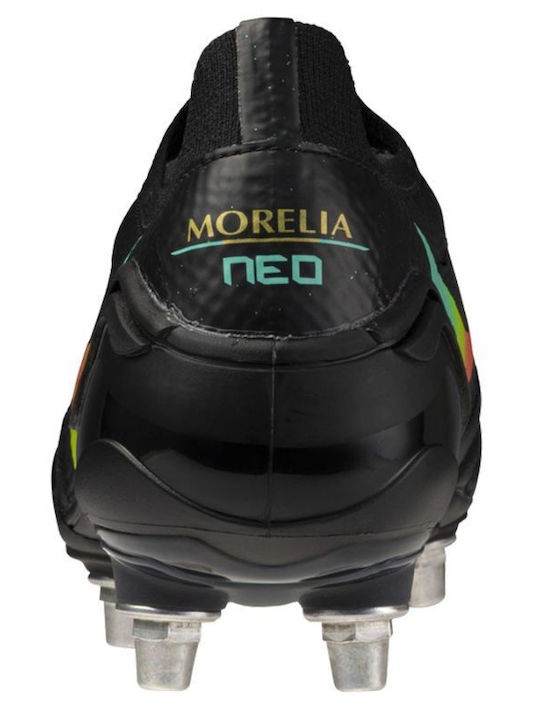 Mizuno Morelia Neo SG Футболни Обувки С Бутони Черни