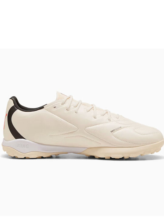 PUMA Match TT Football Shoes with Molded Cleats White PUMA Match TT Football Shoes with Molded Cleats White