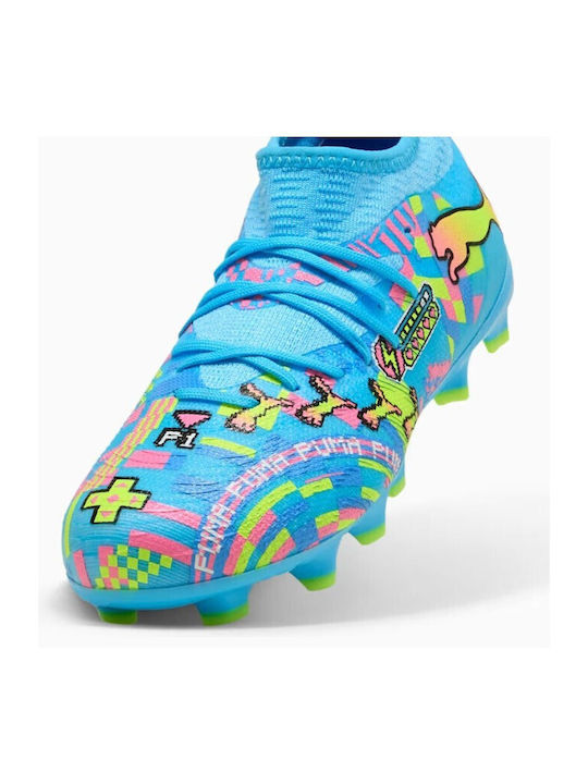 PUMA Future FG/AG Fußballschuhe mit Stollen Blau