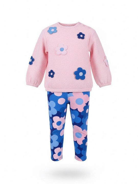 Kinderbekleidungssets mit Leggings 2 Stück Rosa