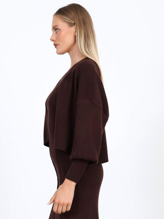 Damen Strickjacke Braune