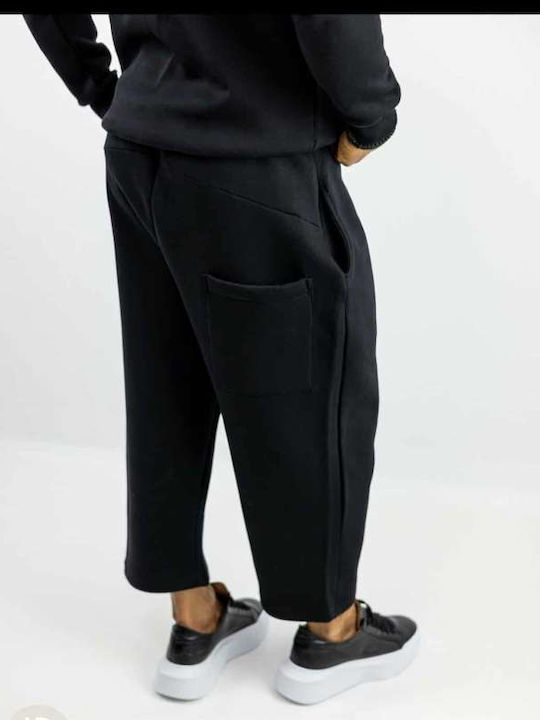 Pantalon Bărbați Regular Fit Negru