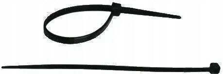 Dedra Plastic Cable Ties 300mmx3.6mm In Black Colour 25 Pieces