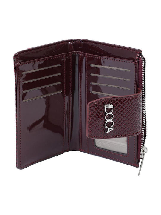 Damenbrieftasche Burgundisch