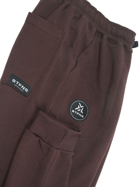 Brown Sweatpants Trousers