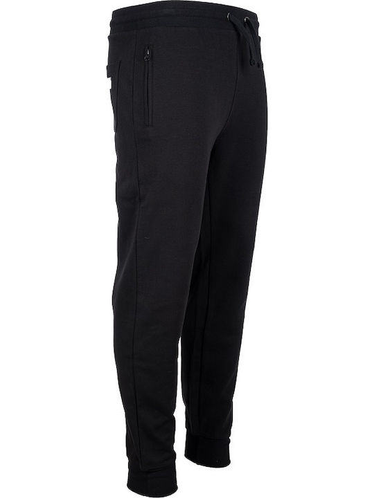 Sweatpants with Elastic Black