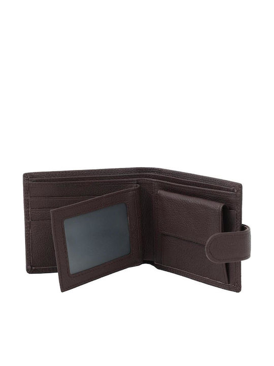 Leather Women's Wallet Brown