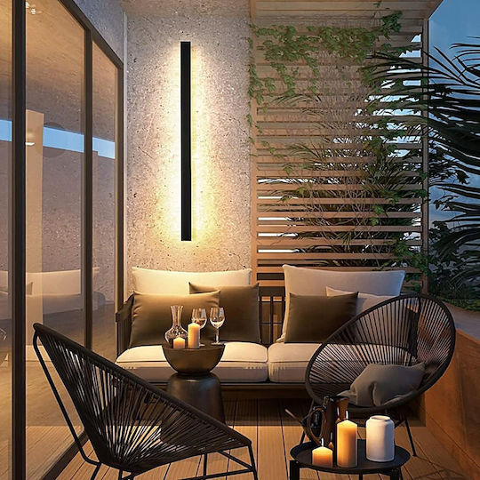 Lvt Wall-Mounted Linear LED Light IP65 30W with Natural White Light 5cm