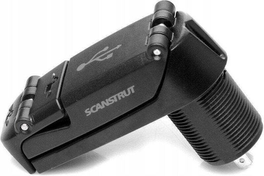 Зарядно Scanstrut Usb-a/c 12/24v 36/60w Зарядно за Автомобил Scanstrut S.c.-usb-03