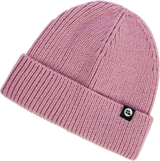 Beanie Unisex Strickmütze in Rosa Farbe