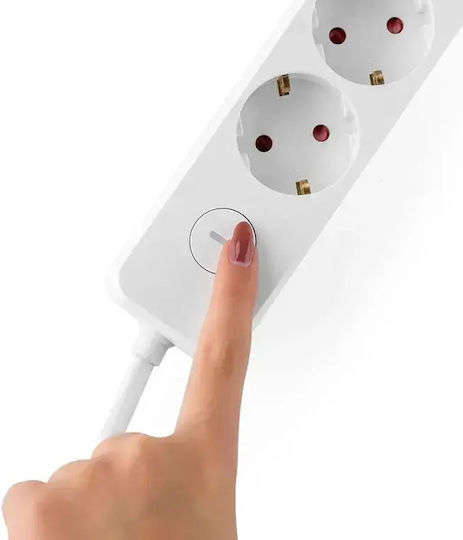 Muhler Steckdosenleiste mit 4 USB-A und Schalter