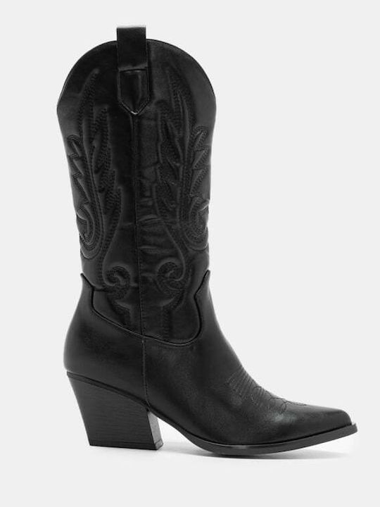 Women's Cowboy Boots Black