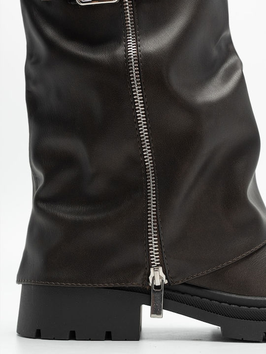 Damenstiefel Braun