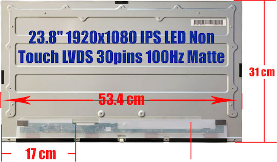 Лаптоп Екран IPS / LED / Touch 1920x1080 Матов за Laptop Lm238wf8-ssa3 1-SCR0827
