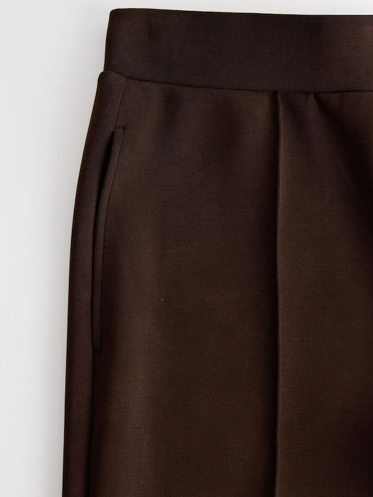 Amelit Damen Jogginghosen Ausgestellt Braune