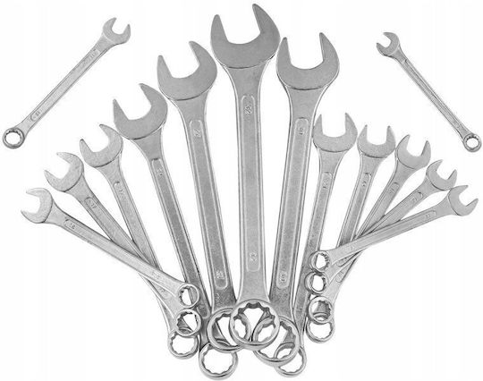 Awtools Комплект Германополигони Ключове 10 Бройки 6 8 10 12 13 14 15 17 19 22мм