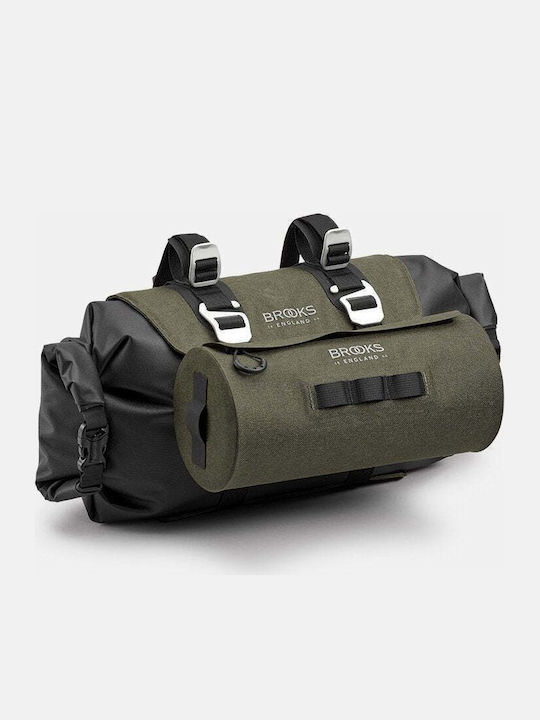 Brooks England Scape Lenker-Tasche Fahrrad Doppelter Grüne BRS-BHB03PLA00401