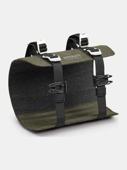 Brooks England Scape Lenker-Tasche Fahrrad Doppelter Grüne BRS-BHB03PLA00401