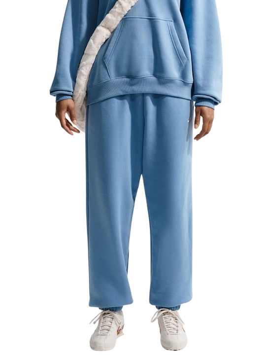 Studio Παντελόνι Φόρμας Fleece Blue