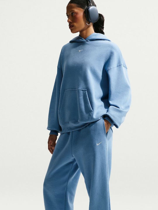 Studio Παντελόνι Φόρμας Fleece Blue
