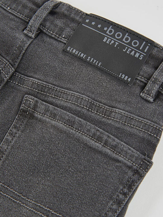 Boboli Kids' Jeans Trousers Grey