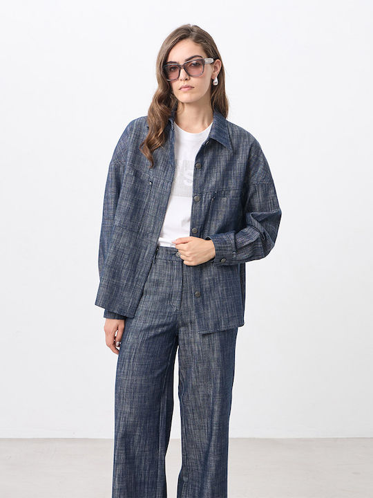 Women's Overshirt Blue