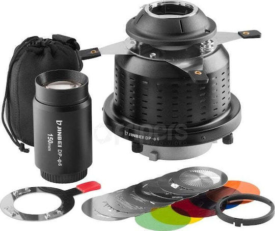 Jinbei Оптичен Прожектор Dp-6 Bowens Zoom Филтри