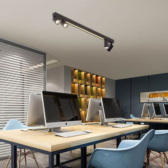 Light Prestige LED Decken- und Wandleuchte in Schwarz Farbe Light Prestige LED Decken- und Wandleuchte in Schwarz Farbe