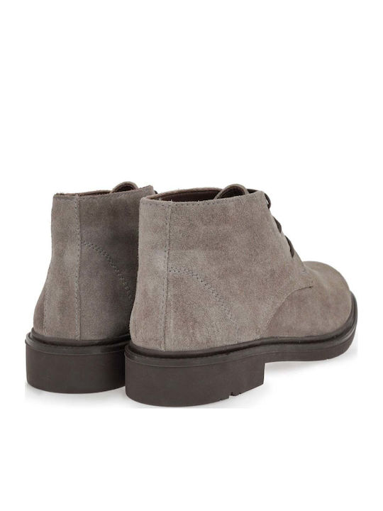 Suede Herrenstiefel Braun