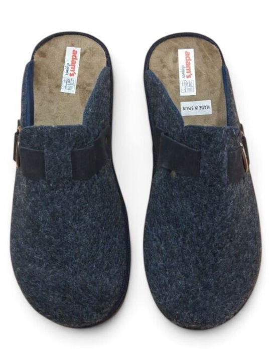 Men's Blue Slippers