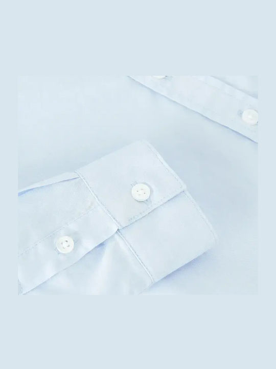 Kids Long-Sleeved Shirt Blue