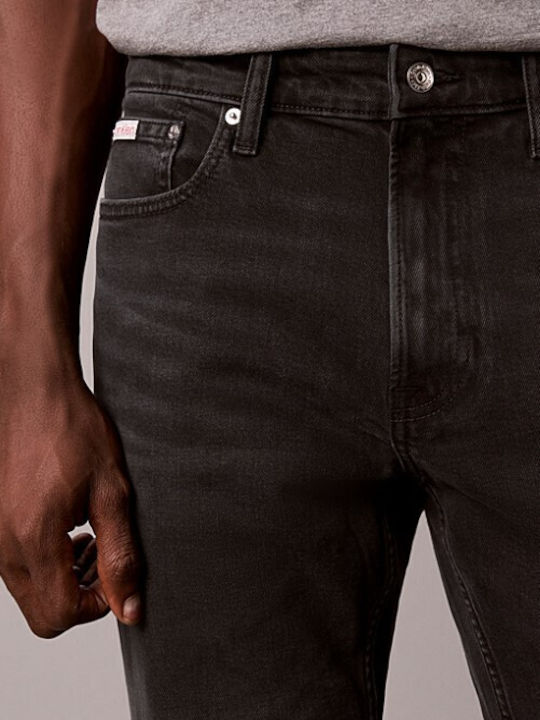 Men's Elastic Slim Fit Jeans Pants Midnight Emerald