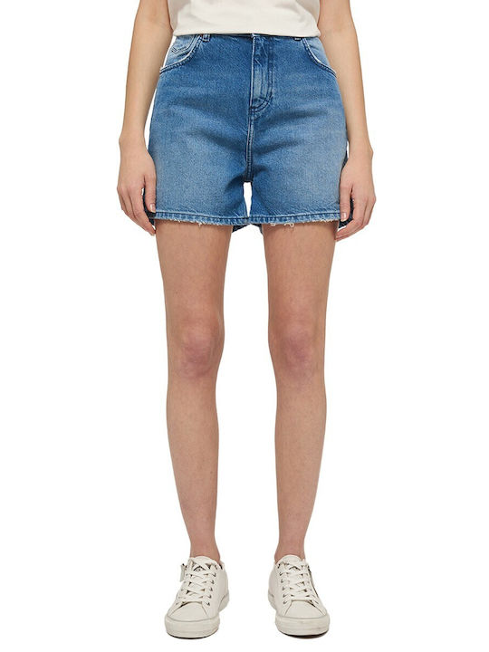 Damen Bermudas Jean Blau Jean