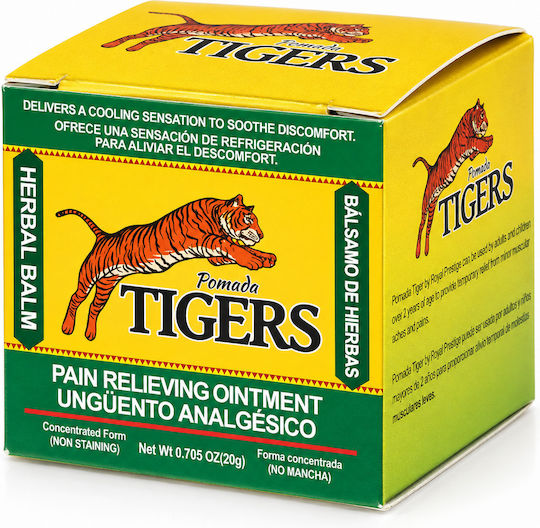 Pomada Tigers Thermische Salbe für Muskeln Knochen & Gelenkheilmittel 20gr