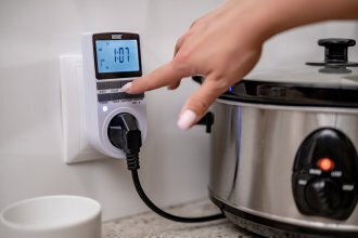 Energenie Mechanischer Zeitschaltsteckdosen Täglicher