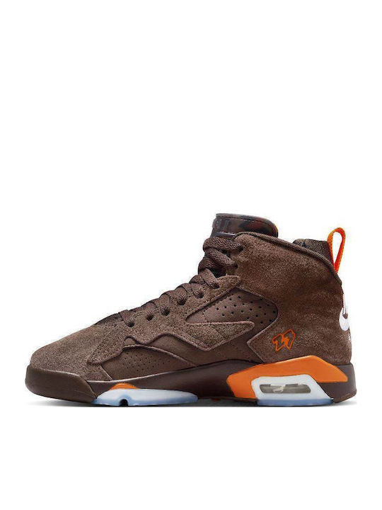 Jumpman Mvp Kids Sports Shoes Basketball Brown