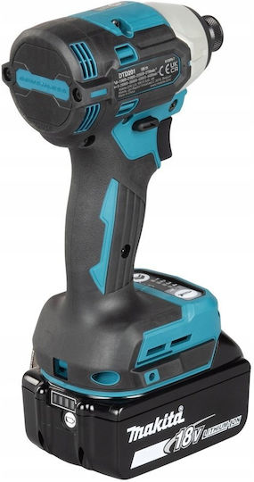 Makita DTD201RTJ Battery Screwdriver Brushless 18V 2x5Ah