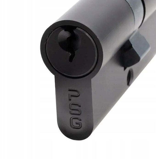 PSG Цилиндър Ключалка 60mm (30-30) Черен