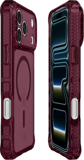 Case Itskins Hybrid Clear Magsafe Plum Iphone 18 Pro Max/17 Pro Max