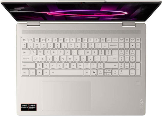 Lenovo Yoga 7 2-in-1 16AGP11 16 Zoll OLED Touchscreen Ryzen AI 400-Serie-7 445/32GB/1TB SSD Windows 11 Startseite Seashell US Tastatursprache