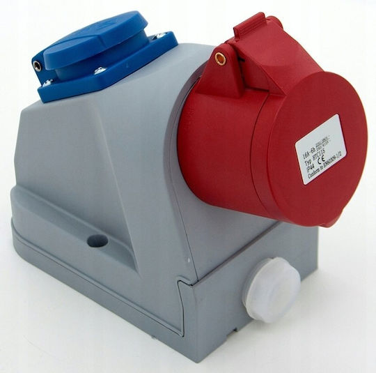 ELS Elektrotechnika Industrial Type Socket 2 Pieces