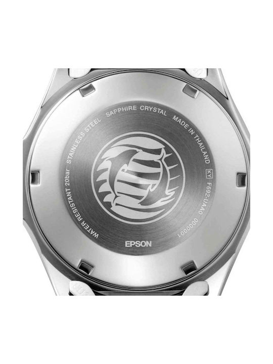 Orient Mako Men's Automatic Watch with Silver Stainless Steel Bracelet