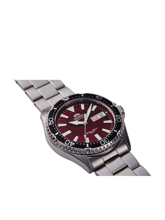 Orient Mako Мъжки Часовник Автоматичен с Сребрист Стоманен Браслет Orient Mako Мъжки Часовник Автоматичен с Сребрист Стоманен Браслет