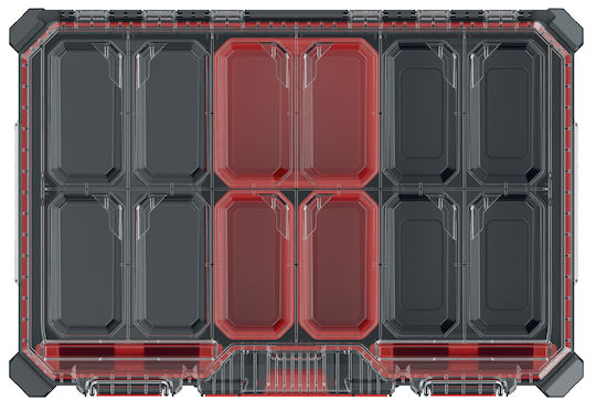 Msx Органайзер 55 High Кутия за инструменти 543x368x126mm Kistenberg Kmx554015b