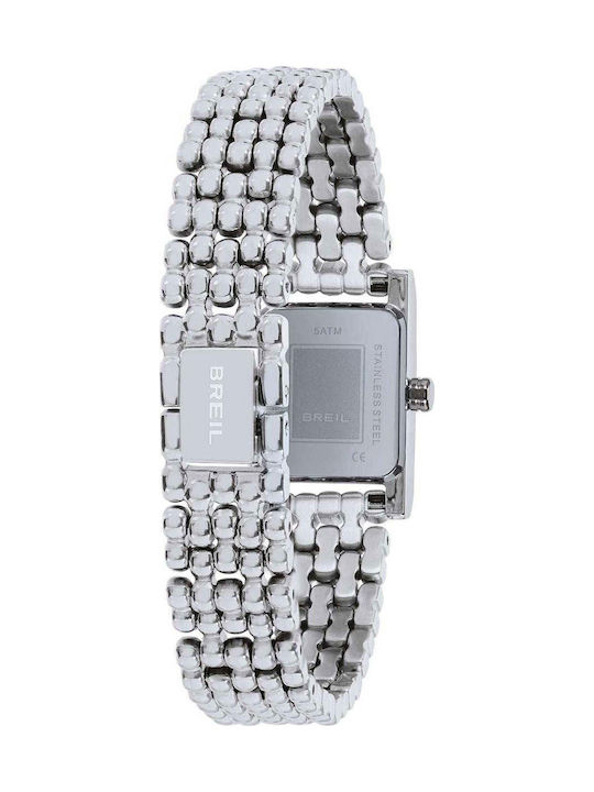 Breil Men's Battery Watch With Silver Steel Bracelet