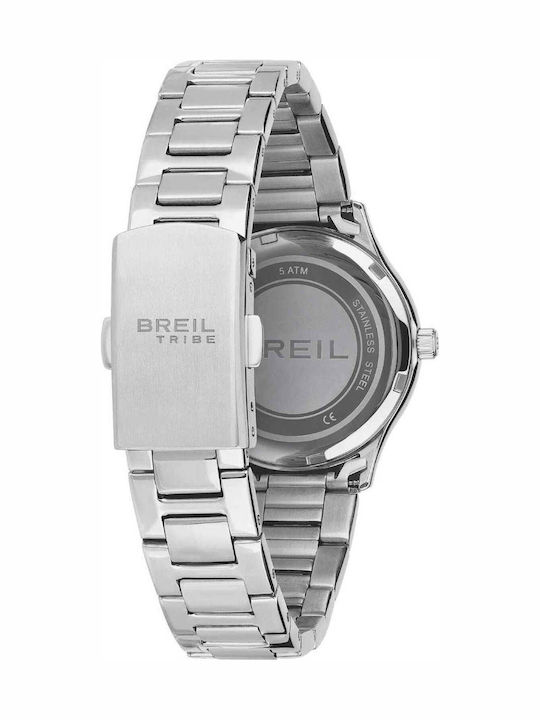 Breil Women's Watch Battery with Silver Stainless Steel Bracelet
