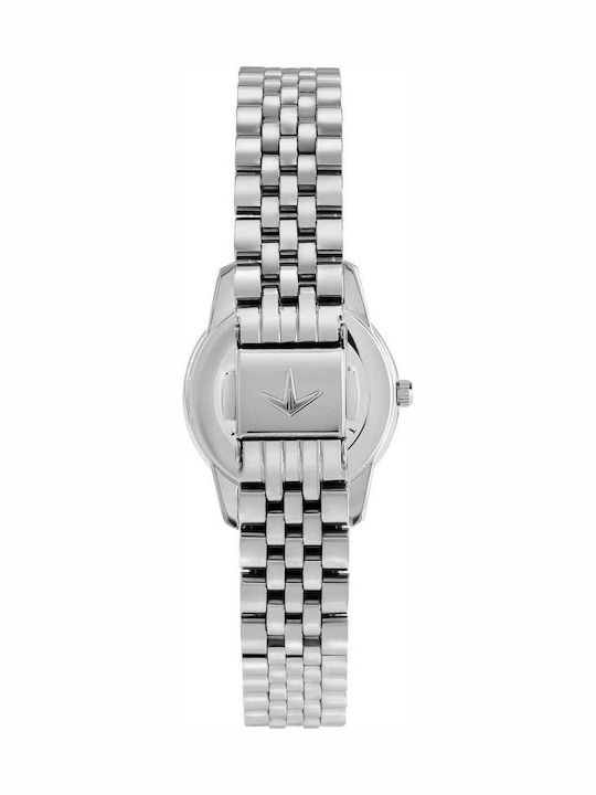 Lucien Rochat Womens Battery Watch With Silver Steel Bracelet