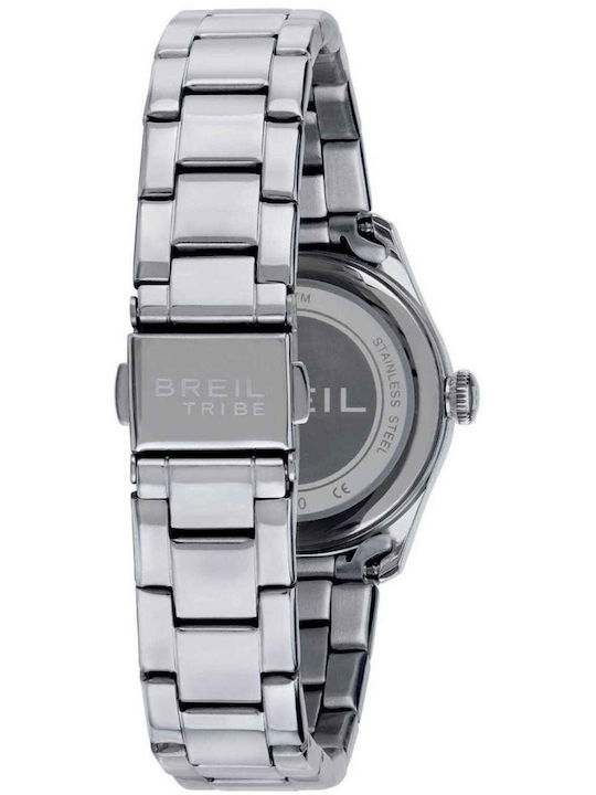 Breil Women's Watch Battery with Silver Stainless Steel Bracelet