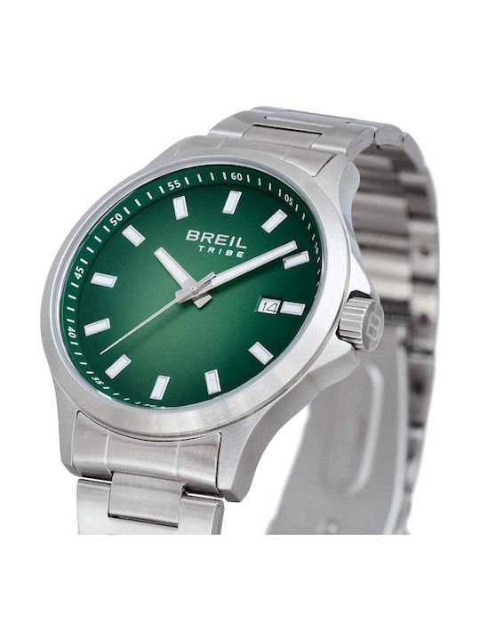 Breil Women's Watch Battery with Silver Stainless Steel Bracelet